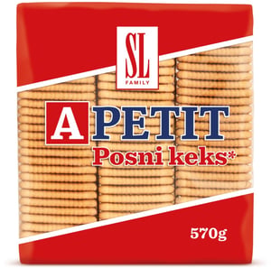 Swisslion Apetit posni keks classic 570g