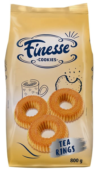 Finesse Keks Čajni kolutići 800g