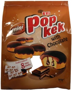 Eti Keks pop kek čokolada 144g