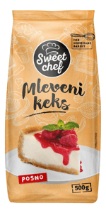 Sweet Chef Keks mleveni posni 500g