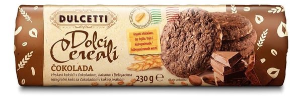 Dulcetti Keks čokolada 230g