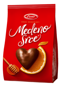 Pionir Medenjaci Medeno srce pomorandža 150g