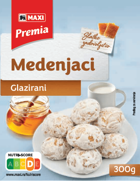 Maxi Medenjaci Glazirani 300g (Ondina)