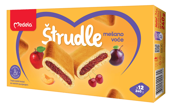 Medela Štrudla mešano voće 240g