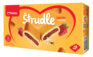 Medela Štrudla jagoda i vanila 240g