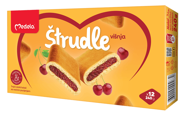 Medela Štrudla višnja 240g