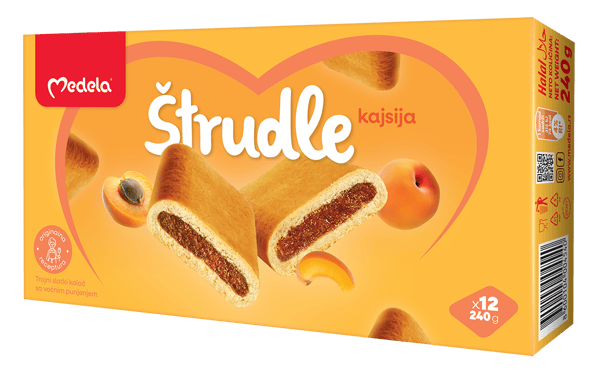 Medela Štrudla kajsija 240g