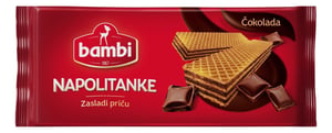 Bambi Napolitanka čokolada 185g