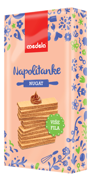 Medela Napolitanka nugat 400g