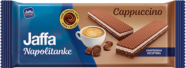 Jaffa Napolitanke cappucino 160g