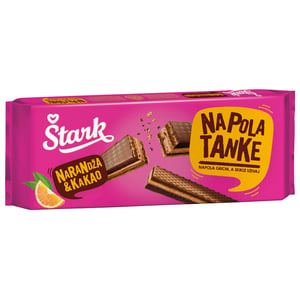 Stark Napolitanke Na pola tanke narandža 130g