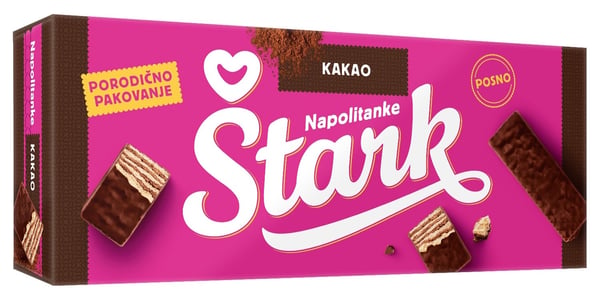 Stark Napolitanka kakao 360g