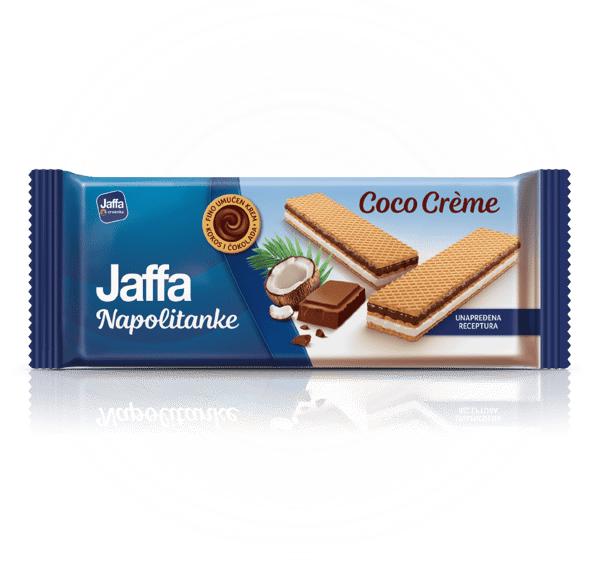 Jaffa Napolitanka kokos krem 160g
