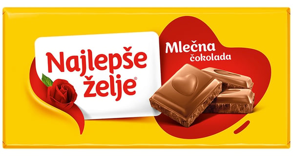 Stark Čokolada Najlepše želje mlečna 90g