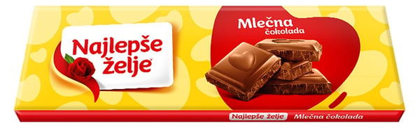 Stark Čokolada Najlepše želje mlečna 250g