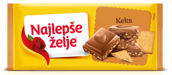 Stark Čokolada Najlepše želje keks 170g