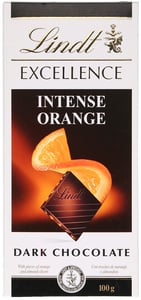 Lindt Crna čokolada Exellence intense orange dark 100g