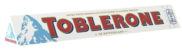Toblerone Čokolada bele 100g