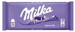 Milka Čokolada alpine milk 80g