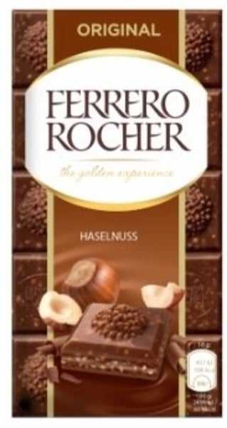 Ferrero Rocher Čokolada lešnik 90g