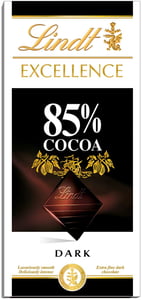 Lindt Crna čokolada Excellence dark 85% cacao 100g