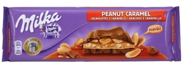 Milka Čokolada peanut caramel 276g