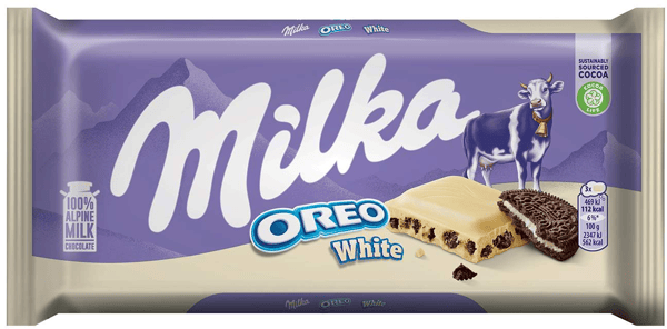 Milka Bela čokolada Oreo white 100g