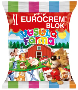 Swisslion Čokolada Eurocrem blok Farma 140g