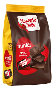Stark Čokolada Najlepše želje Mini Crna 150g