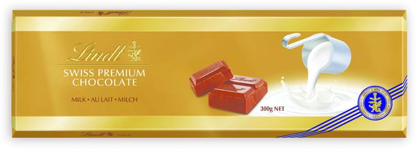 Lindt Mlečna čokolada premium milk 300g