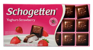 Schogetten Čokolada jagoda jogurt 100g