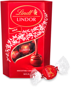 Lindt Lindor bombonjera mlečna 200g