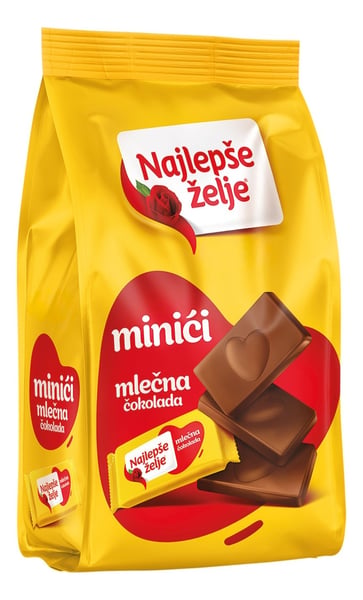 Stark Čokolada Najlepše želje mlečna Mini 150g