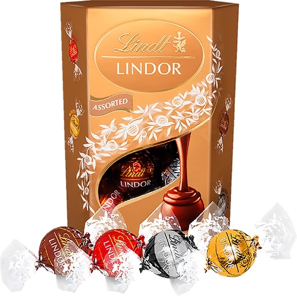 Lindt Lindor bombonjera assorted 200g