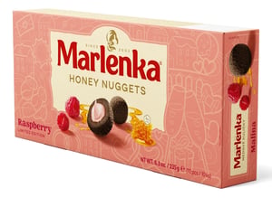 Marlenka Medene kuglice malina 235g