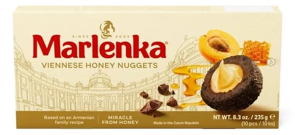 Marlenka Medene kuglice kajsija 235g