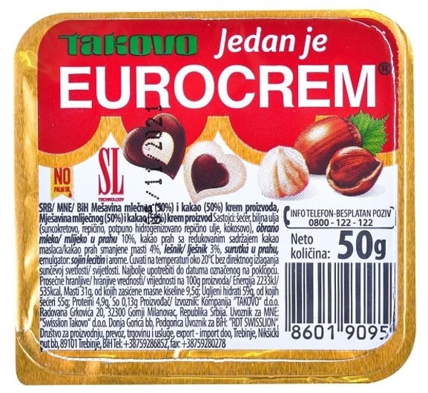 Takovo Krem Eurocrem 50g