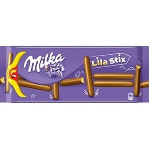Milka Čokoladica keks ChocoLilaStix 112g