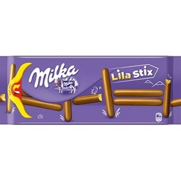 Milka Čokoladica keks ChocoLilaStix 112g