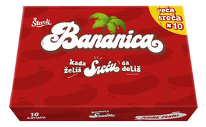 Stark Čokoladica Bananica 250g