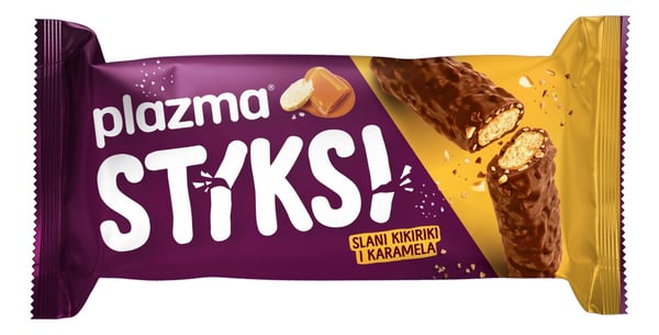 Plazma Stiksi kikiriki karamela 30g