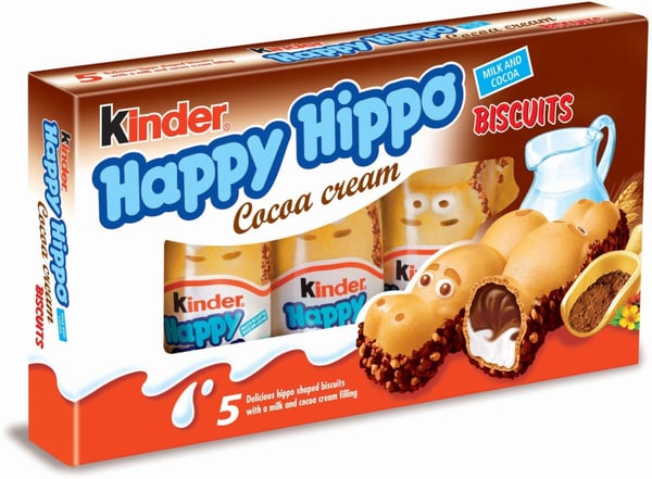 Kinder Mini bar Happy hippo 103,5g