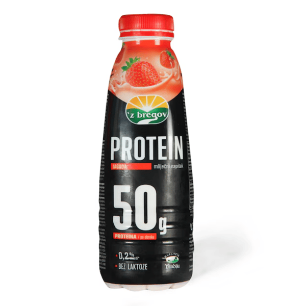 Z Bregov Protein napitak jagoda 500ml FL