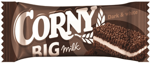 Corny Štanglica Big milk dark & white 40g