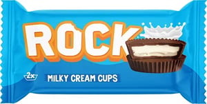 Rock Čokoladica Milky cream cups 36g