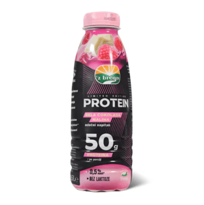 Z Bregov Protein napitak bela cok. malina 500ml FL