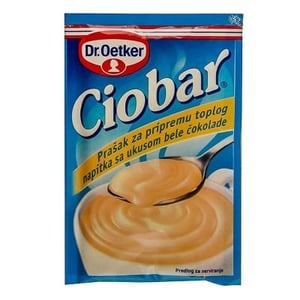 Ciobar Topla čokolada bela 25g Dr.Oetker
