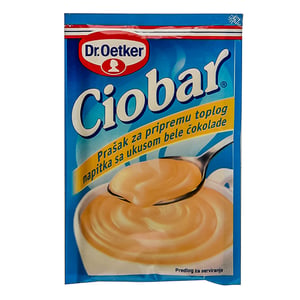 Ciobar Topla čokolada bela 25g Dr.Oetker
