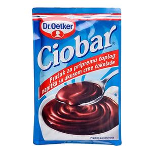 Ciobar Topla čokolada crna 25g Dr.Oetker