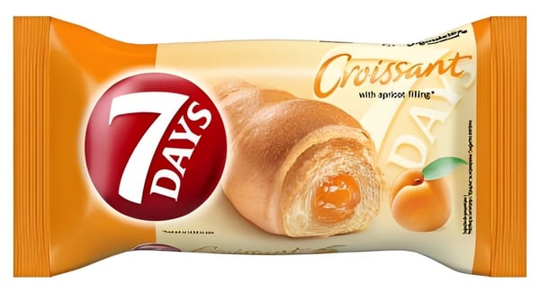 7 Days Kroasan kajsija 60g